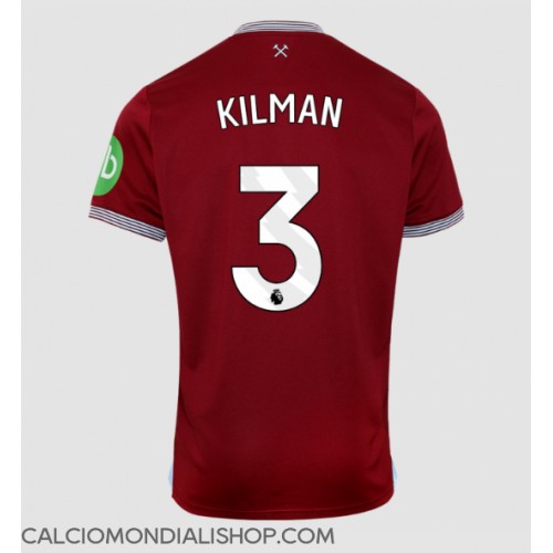 Maglie da calcio West Ham United Max Kilman #3 Prima Maglia 2025-26 Manica Corta